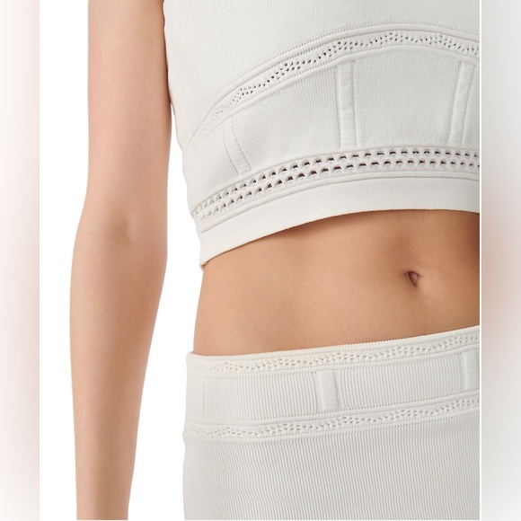 Ba&Sh - Servan & Saturne Ivory Skirt Set - Size Medium - Picture 3 of 9